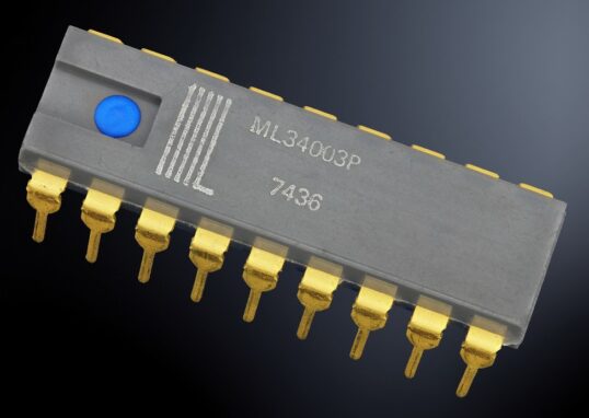 Microchip e componentes tecnologicos de inteligencia artificial