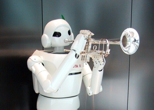 Robo humanoide da Toyota representando robotica avancada