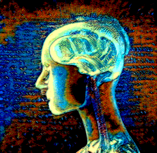 Ilustracao conceitual de Inteligencia Artificial Geral representando o futuro da tecnologia
